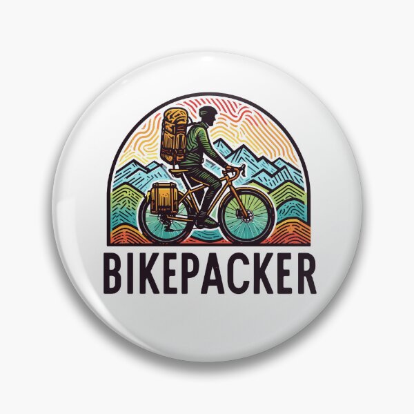 Item preview, BIKEPACKER - BIKEPACKING - Shirt, Hat, Hoodie, Sticker, etc designed and sold by cloudhiker.