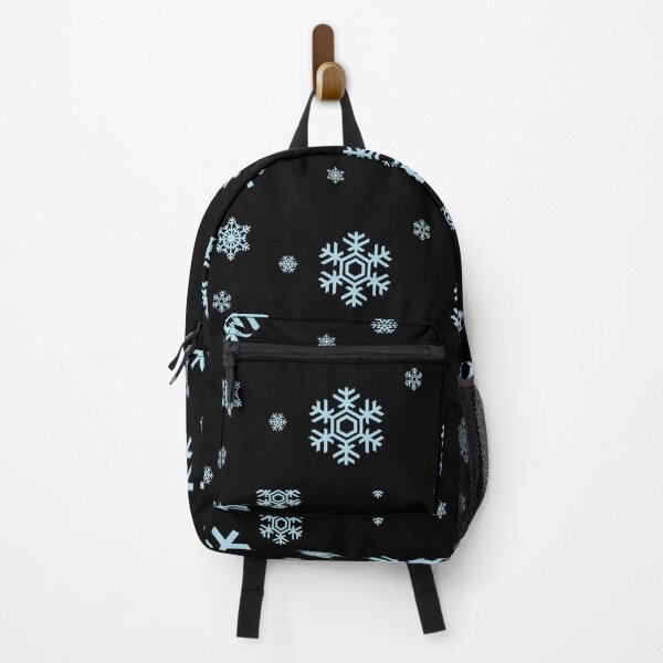 Item preview, Large snowflakes on a black background designed and sold by RetroNibylander.