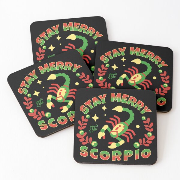 Item preview, Stay Merry Scorpio Zodiac designed and sold by HaileyLow.