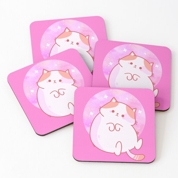 Item preview, Galaxy cat preppy Pink Cute designed and sold by Mindy Bubble.
