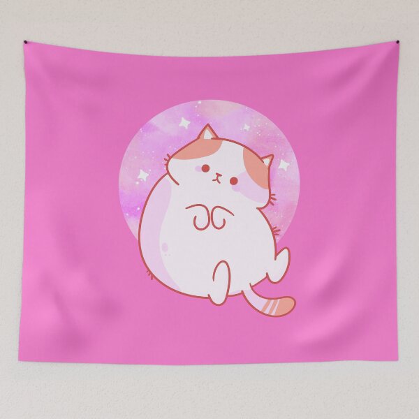 Item preview, Galaxy cat preppy Pink Cute designed and sold by Mindy Bubble.