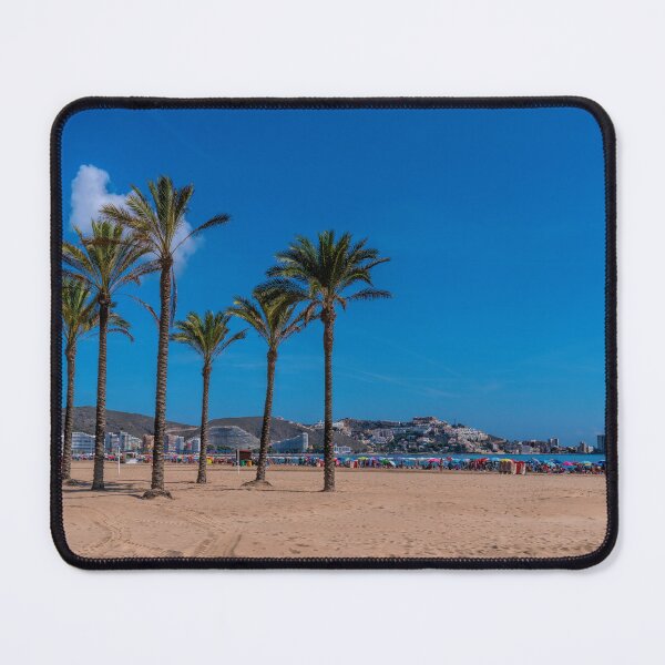 Item preview, Cullera Palm Trees Playa Sant Antonio beach Spain designed and sold by acceleratorhams.