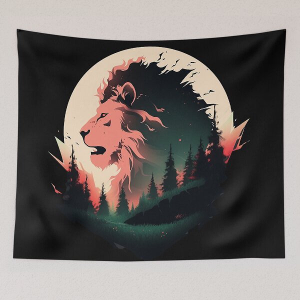 Item preview, lion designed and sold by skateras.