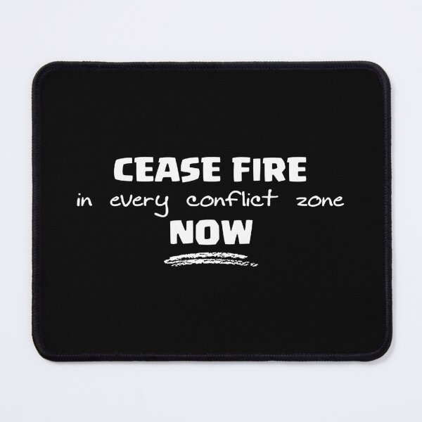 Item preview, Cease Fire Now designed and sold by RebelColStore.