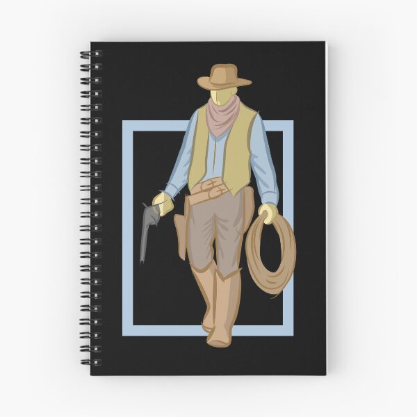 Item preview, Minimal Line Art Drawing of Cowboy designed and sold by CJansuebsri.