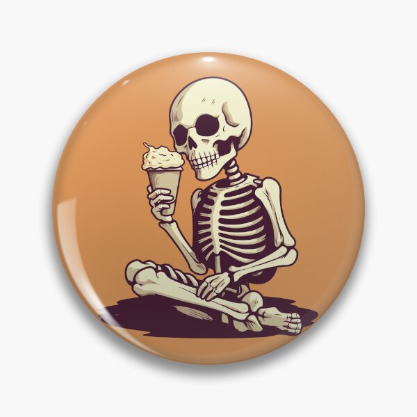Item preview, Skeleton eating Ice cream designed and sold by Amir Faysal.