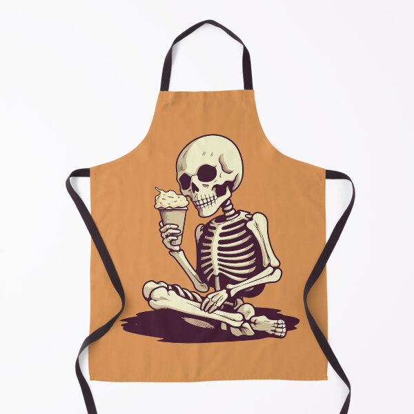 Item preview, Skeleton eating Ice cream designed and sold by Amir Faysal.
