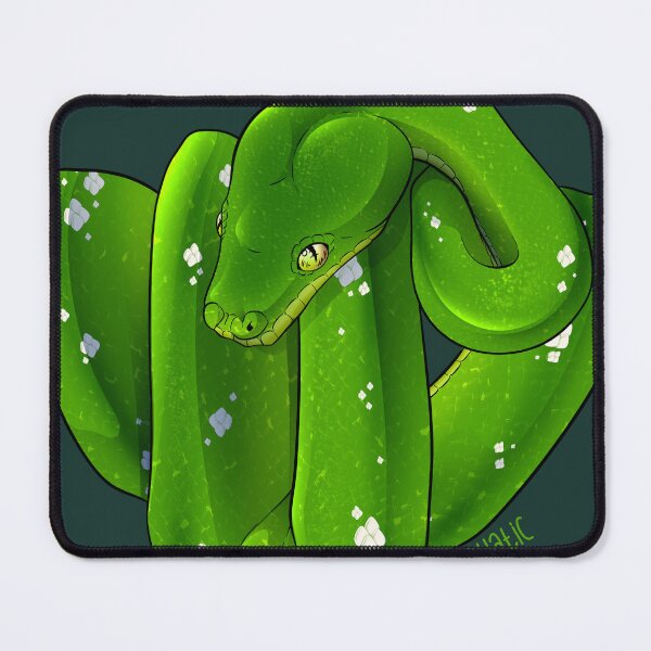 Item preview, Green Tree Python Illustration by Sciquatic designed and sold by Sciquatic-Arts.