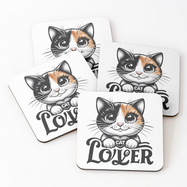 Item preview, Calico Cat "Cat Lover" designed and sold by PopPrintPulse.