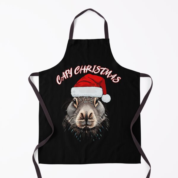 Item preview, Christmas: Capybara Christmas Xmas Santa Hat designed and sold by EmiAndMike.