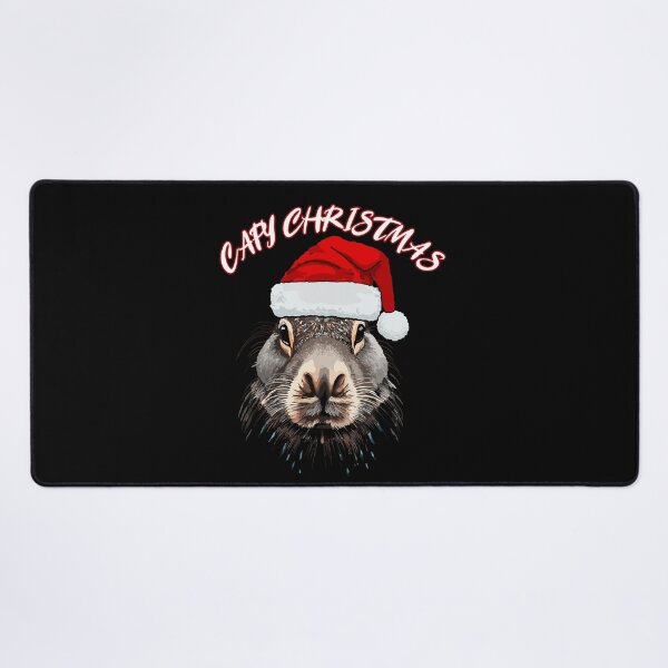 Item preview, Christmas: Capybara Christmas Xmas Santa Hat designed and sold by EmiAndMike.