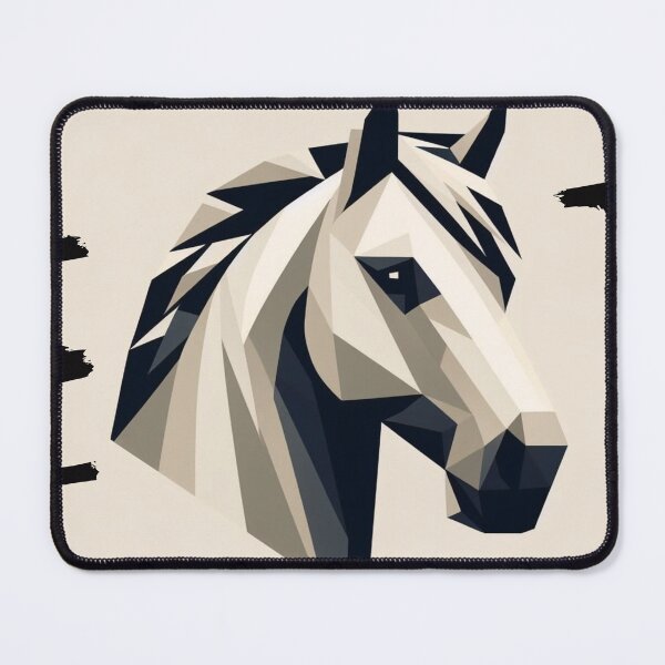 Item preview, The Majestic Geometric Horse T-Shirt designed and sold by HeadTurningArt.