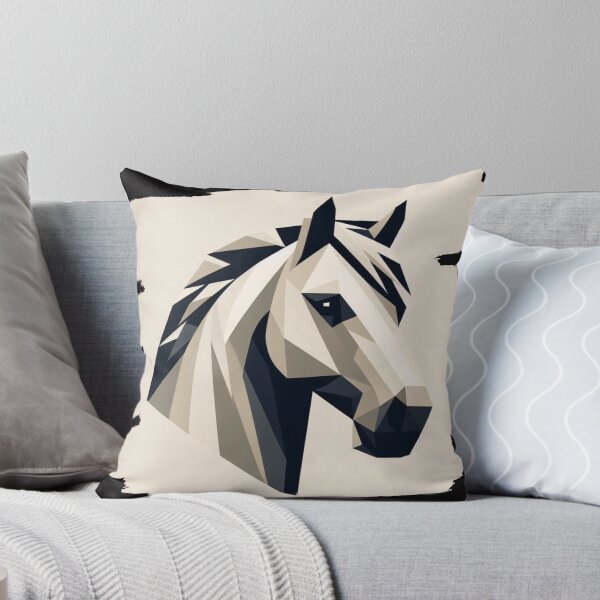 Item preview, The Majestic Geometric Horse T-Shirt designed and sold by HeadTurningArt.