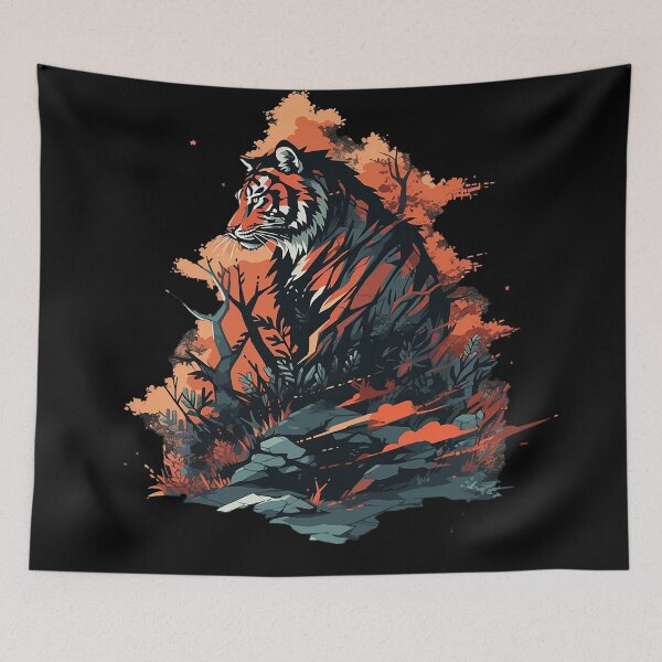 Item preview, tiger designed and sold by skateras.