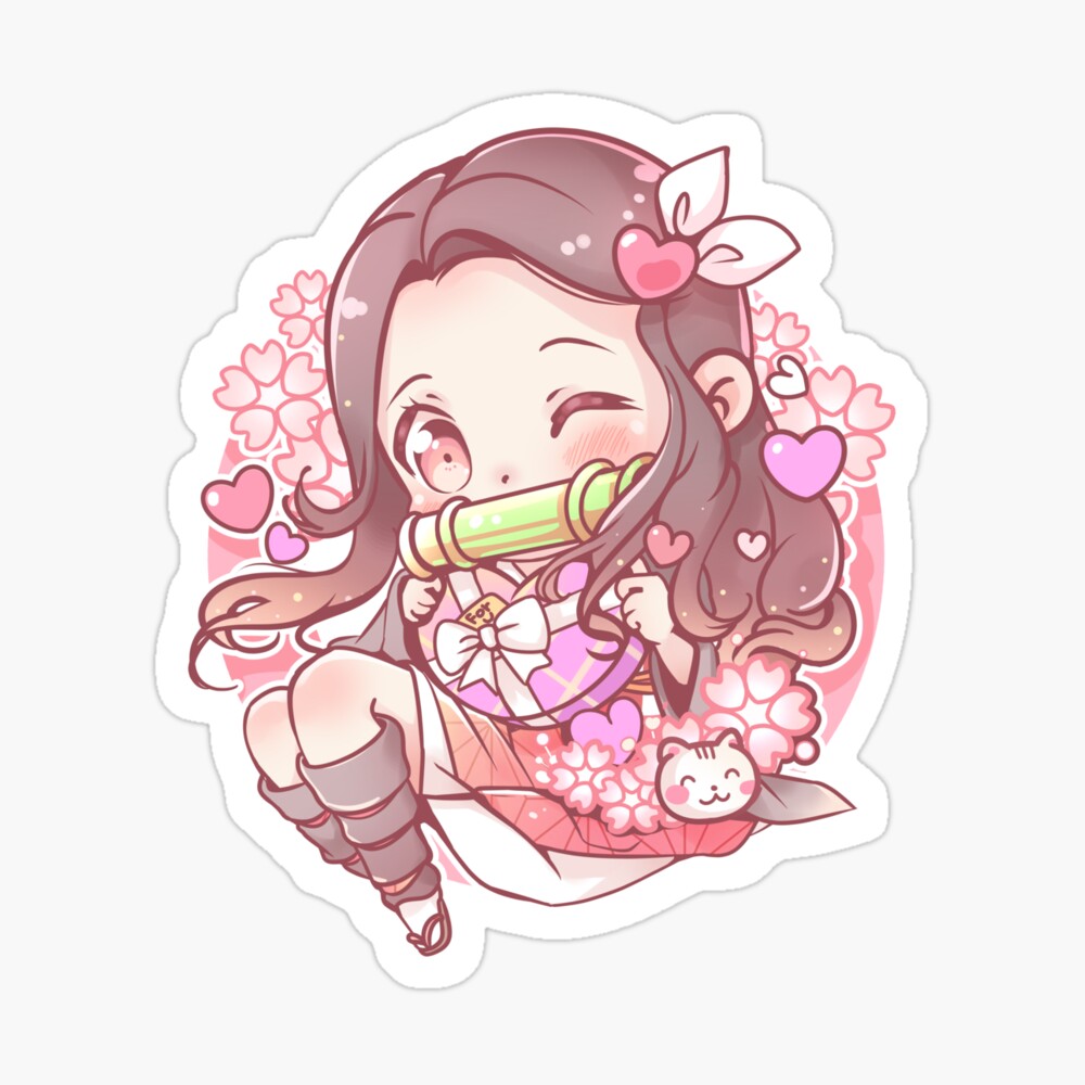 Cute Chibi Nezuko from Demon Slayer