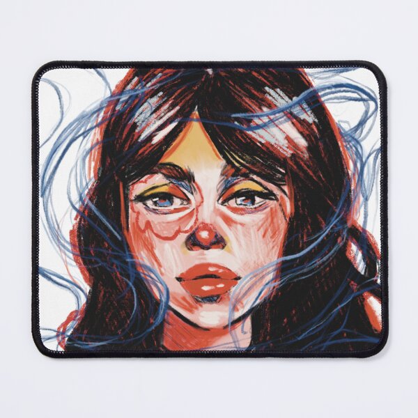 Item preview, Pretty girl with brown hair designed and sold by aspacegirlart.