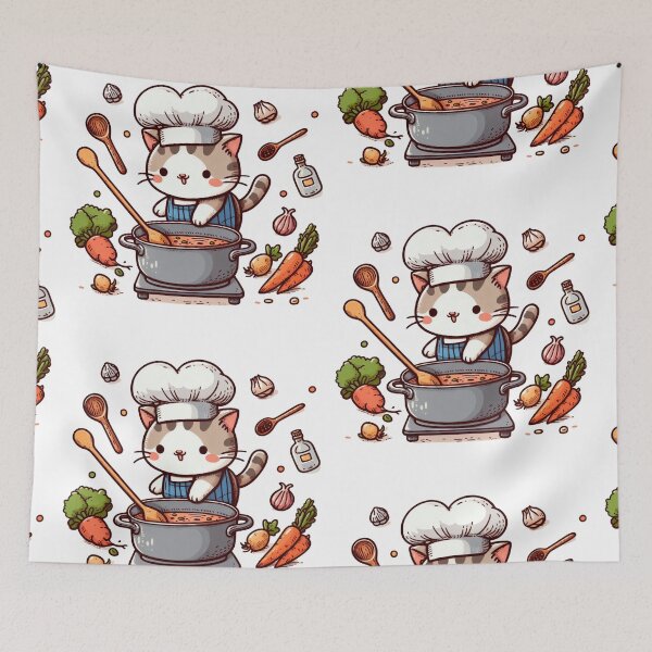 Item preview, Kitty Chef designed and sold by SugarInk.