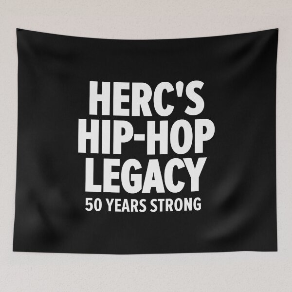 Item preview, Herc's Hip Hop Legacy - Celebrating 50 Years of Old School Vibes designed and sold by Boogosh.