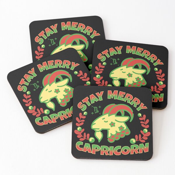 Item preview, Stay Merry Capricorn Zodiac designed and sold by HaileyLow.