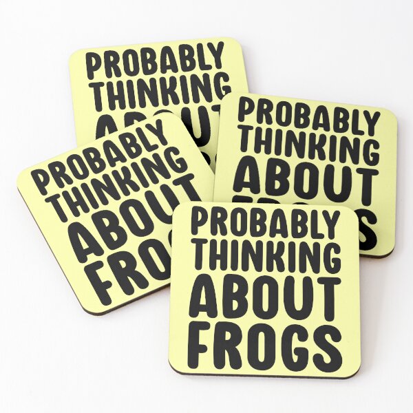 Item preview, Probably Thinking About Frogs designed and sold by kamrankhan.