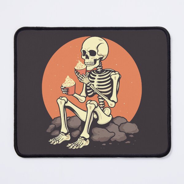 Item preview, Skeleton eating Ice cream designed and sold by Amir Faysal.