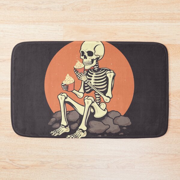 Item preview, Skeleton eating Ice cream designed and sold by Amir Faysal.
