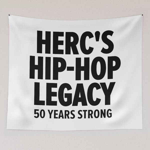 Item preview, Herc's Hip Hop Legacy - Celebrating 50 Years of Old School Vibes designed and sold by Boogosh.