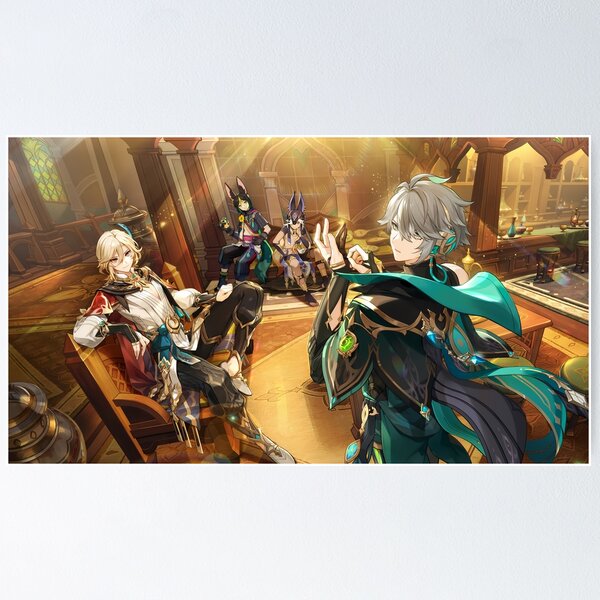 Item preview, Genshin Impact, A Parade of Providence 3.6 Artwork designed and sold by Astral Drop.