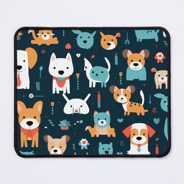 Item preview, Dog pattern  designed and sold by Antseamless.