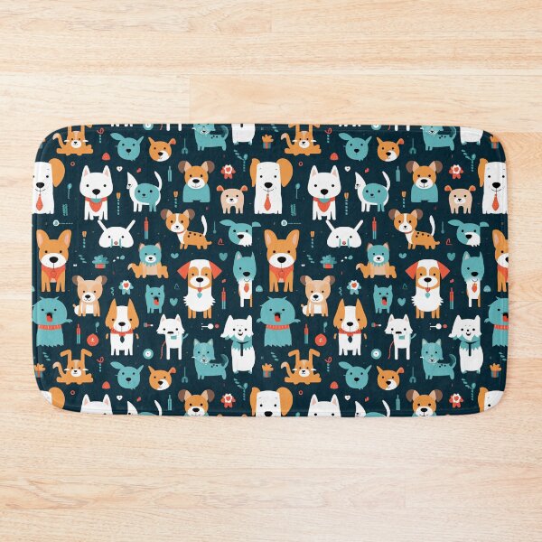 Item preview, Dog pattern  designed and sold by Antseamless.