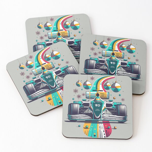 Item preview, F1 Merry Laps Christmas designed and sold by F1GearStop.