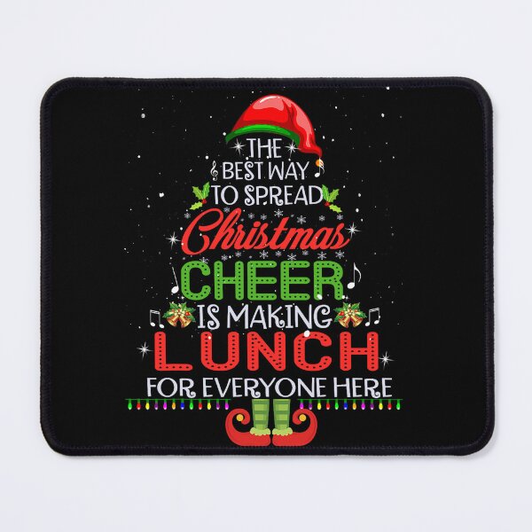 Item preview, Funny Lunch Lady Christmas Cheer Christmas designed and sold by Robertsonartist.