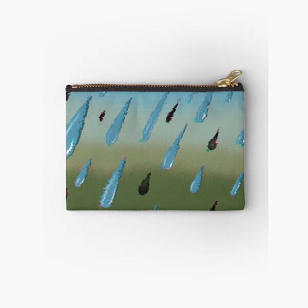 Item preview, Glitchy Rain Drops (natural) designed and sold by ArabellaProffer.