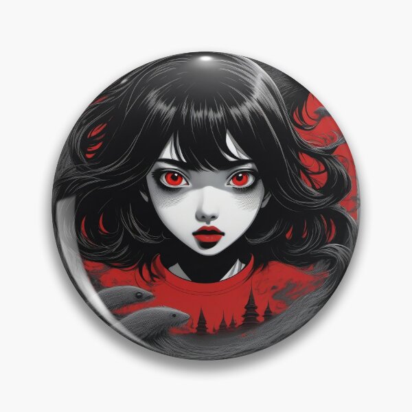 Item preview, red eyed girl designed and sold by Luis1555.