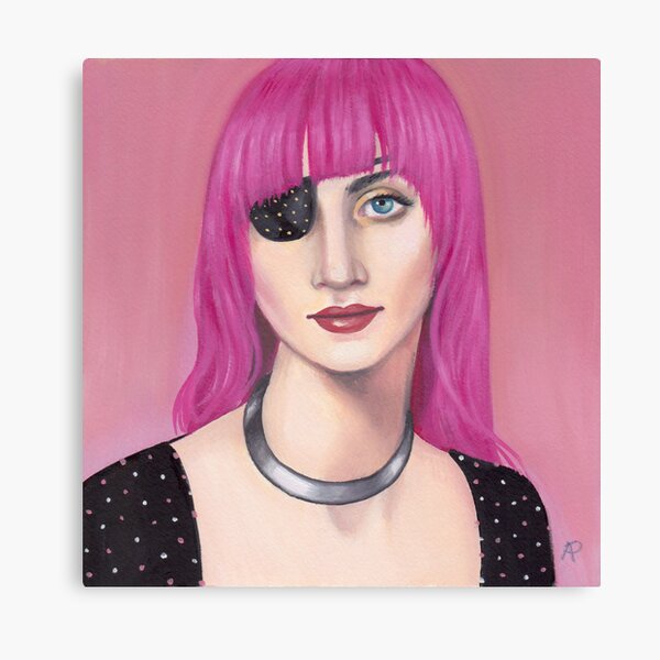 Item preview, Lady Darla in Pink and Black designed and sold by ArabellaProffer.