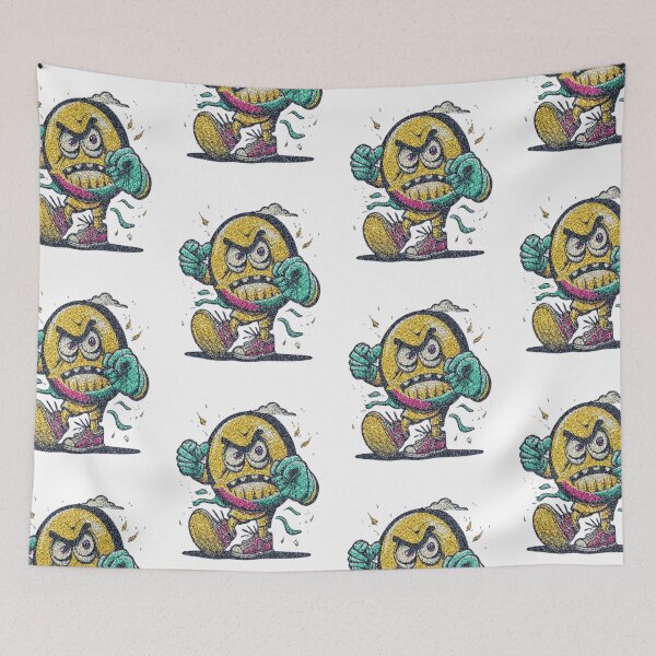 Item preview, Hilariously Angry Emoji T-Shirt: Unleash Your Inner Meme emoticon gift idea designed and sold by lemamis.