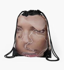 Fracture Drawstring Bag