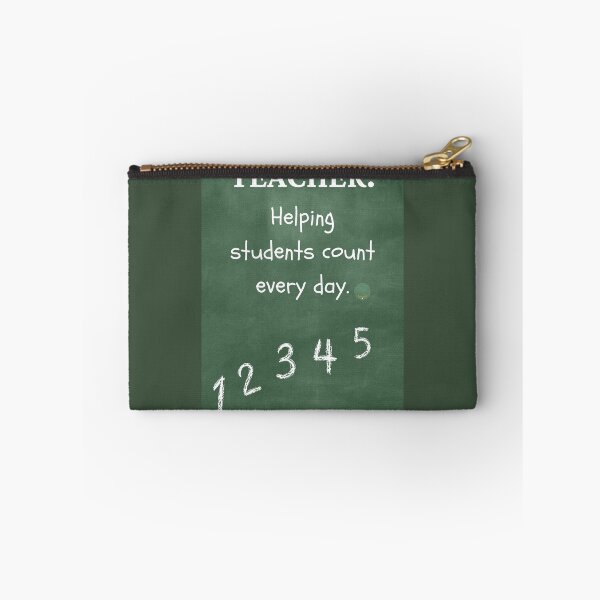 Item preview, TEACHER: Helping students count every day. designed and sold by Tatamoc.