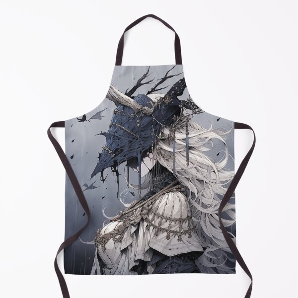 Item preview, Cool Creepy Masked Villain Anime Girl designed and sold by bubblegoth.