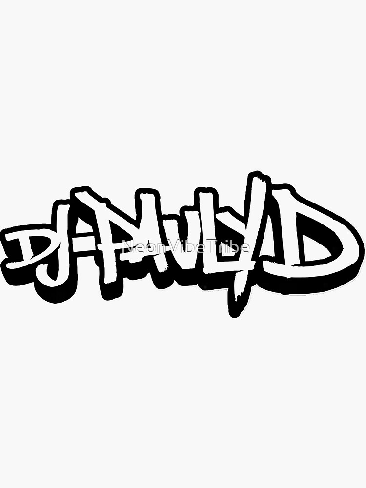 Thumbnail 3 von 3, Sticker, DJ Pauly D Black designt und verkauft von NeonVibeTribe.