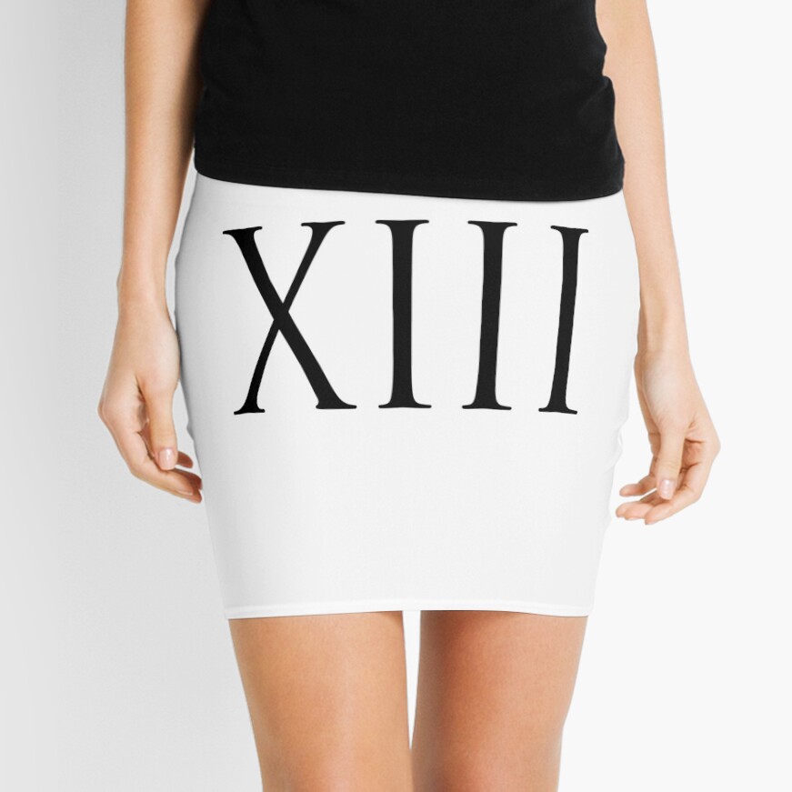 xiii in roman numerals xiii in roman numerals