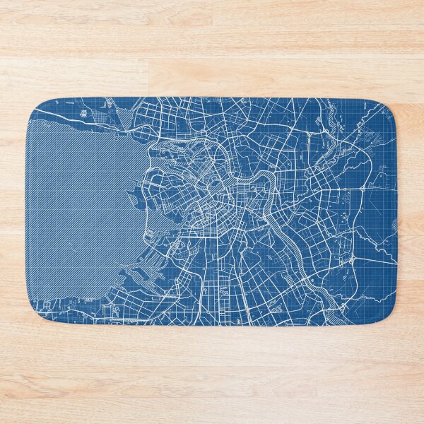 Item preview, Saint Petersburg City Map of Russia - Blueprint designed and sold by deMAP.