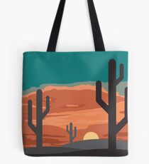 Desert Sunset Tote Bag