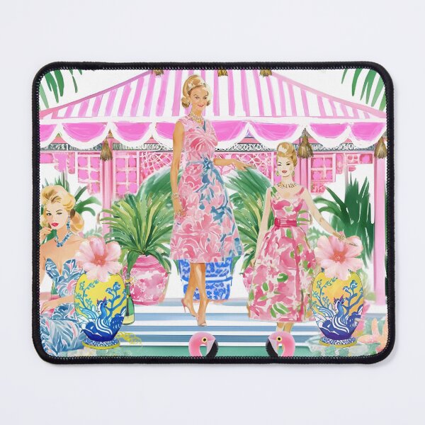 Item preview, Party in pink cabana designed and sold by SophieClimaArt.