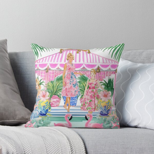 Item preview, Party in pink cabana designed and sold by SophieClimaArt.