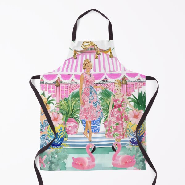 Item preview, Party in pink cabana designed and sold by SophieClimaArt.