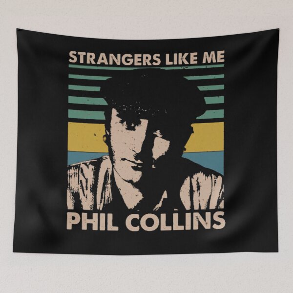 Item preview, Phíl music Còllíns Strangers Like Me designed and sold by tamishaprue.