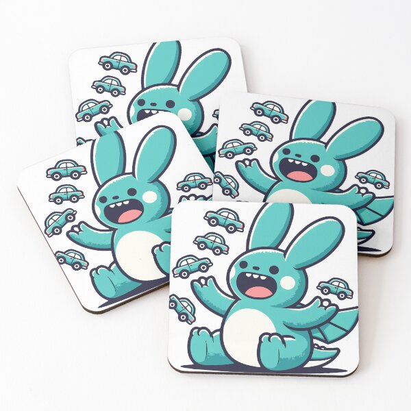 Item preview, JUGGLING BUNNY BABY KAIJU designed and sold by HYPeR-NaTUrE.