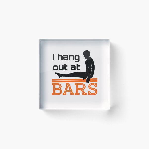 Item preview, I Hang Out at Bars Men Boys Gymnastics designed and sold by jaygo.