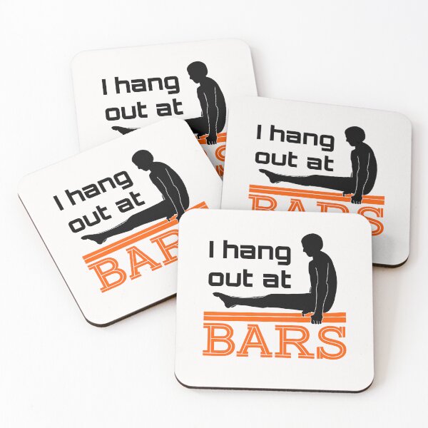 Item preview, I Hang Out at Bars Men Boys Gymnastics designed and sold by jaygo.